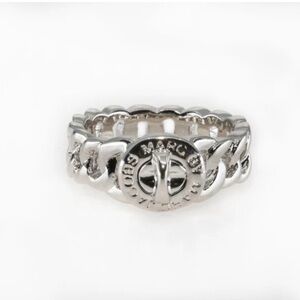 Limited Edition Marc by Marc Jacobs Women's Argento Ring - Size S/M NWT